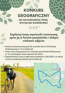 KONKURS NA NAJCIEKAWSZĄ TRASĘ WYCIECZKI ROWEROWEJ(2).jpg