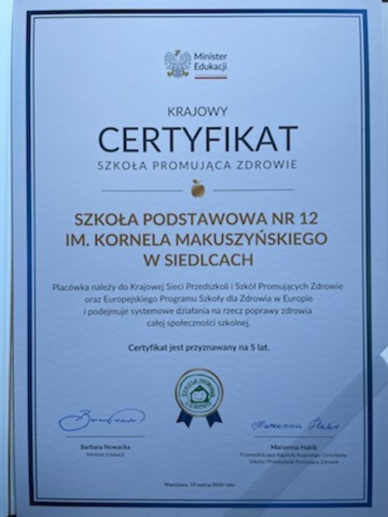 Szkoła Podstawowa nr 12 im. Kornela Makuszyńskiego w Siedlcach
